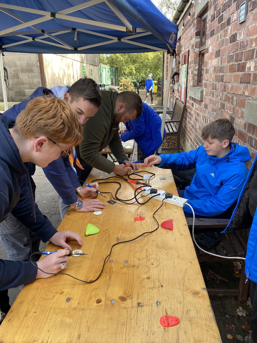 Some of our Explorers took part in the District Explorer and Network camp at Bibby’s Farm this weekend. We had a great time. Lots of activities, rain and sausages and a good discussion about Network Scouts to take forward. @BlackburnScouts @EastLancsScout