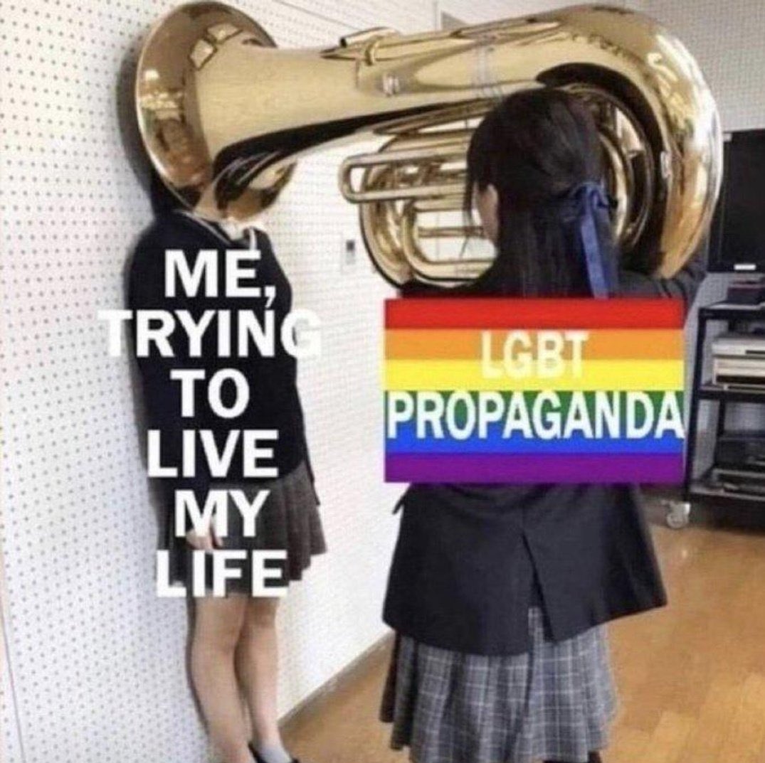 annstrikje's tweet photo. Iedereen mag zijn wie hij/zij wil zijn, zolang je maar wel je prikjes haalt, het NOS journaal gelooft, Oekraïne steunt, een #regenboogvlag om je arm doet, DE goedgekeurde wetenschappers gelooft en de #klimaathysterie aanhangt. 

Zo niet? dan ben JIJ hier intolerant. #LHBTIQ https://t.co/1nD3INQSNg