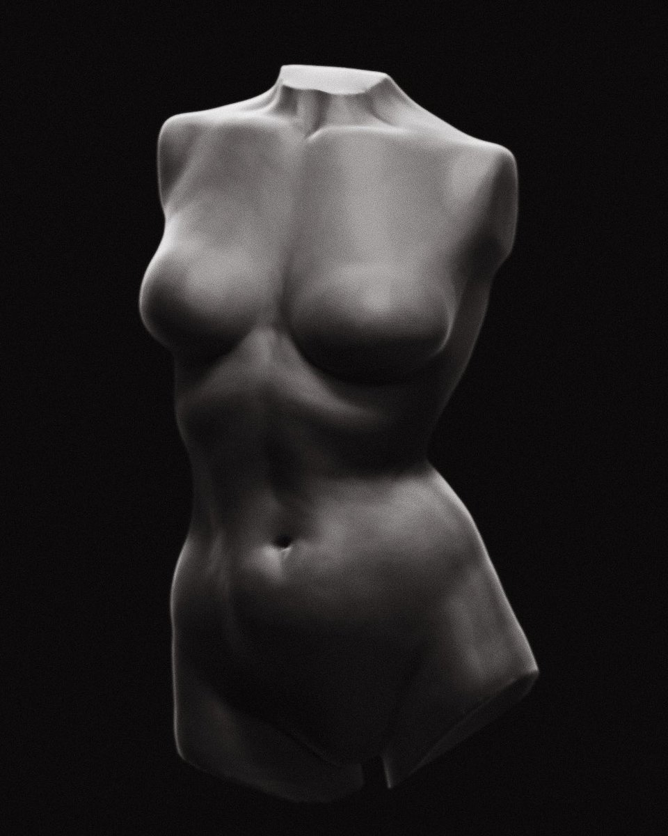 Torso study #3d #zbrush
