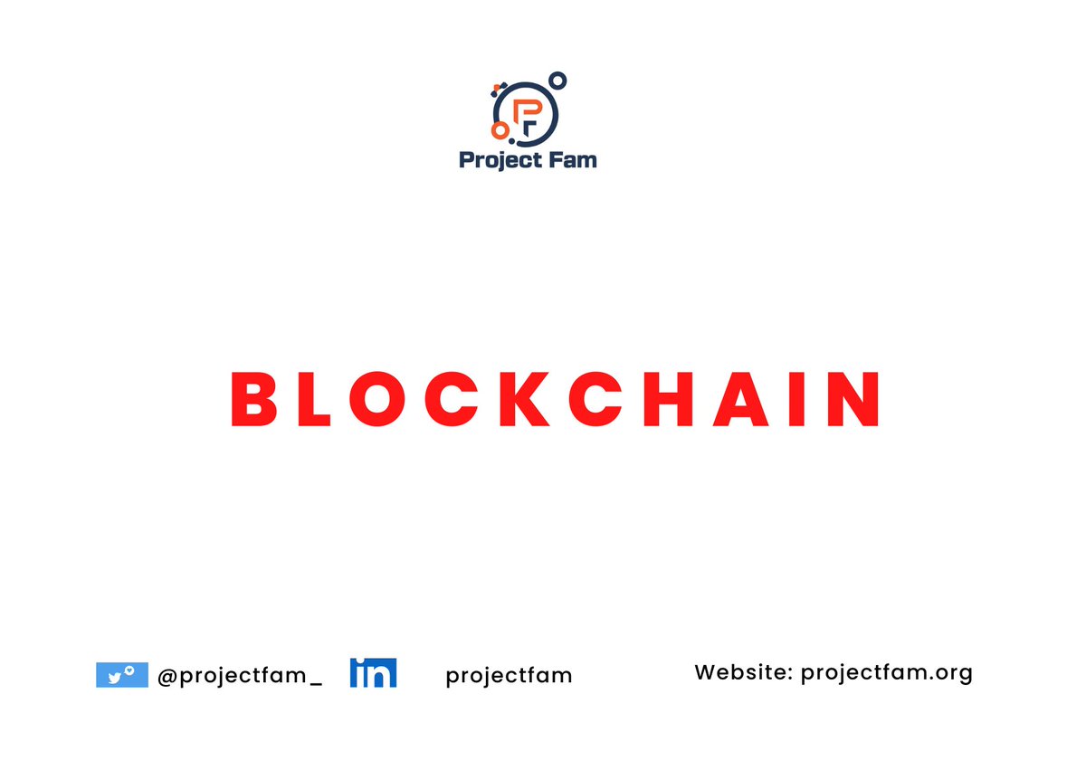 projectfamorg's tweet photo. A blockchain is essentially a digital ledger of transactions that is duplicated and distributed across the entire network of computer systems on the blockchain.
#Blockchain #Cryptocurrency #ProjectFam https://t.co/m5LS6AQTW7