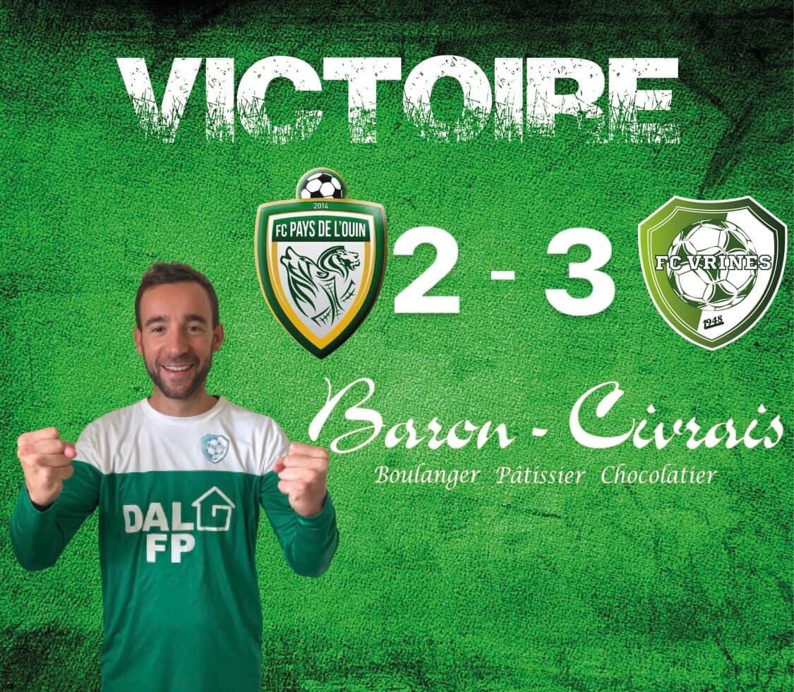 FCVRINES's tweet photo. 🆕 𝗟𝗲𝘀 𝗿𝗲́𝘀𝘂𝗹𝘁𝗮𝘁𝘀 𝗱𝘂 𝘄𝗲𝗲𝗸-𝗲𝗻𝗱

R3  : Victoire 2 - 3
D3 : Défaite 2 - 1
D4 : Victoire 2 - 3
Féminines : défaite 5 - 1

Des résultats encourageants qu'il faudra confirmer le week-end prochain 🟢⚪️ https://t.co/4gPabgGHid