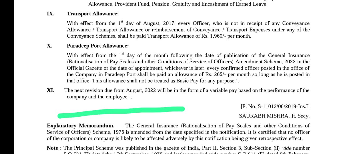 In first of its kind Govt links &amp;notify wage hike for PSU General insurance staff with performance for next revision of PSU GI Industry. 

Is PSU companies employees wages heading towards performance linkage?

Wages with Company &amp; individual performance only for PSU GI industry ?