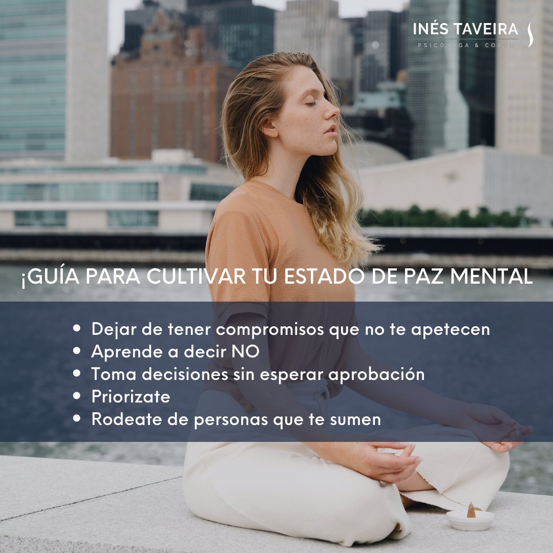 inestaveira's tweet photo. Guía para cultivar tu estado de paz mental! 

🌟Deja de tener compromisos que no te apetecen
🌟Aprende a decir NO
🌟Toma decisiones sin esperar aprobación
🌟Priorizate
🌟Rodéate de personas que te sumen
 #InesTaveira #yocambioconines #ProcesosdeCambio #Coachingparaempresas https://t.co/p3CKZ3eAAA