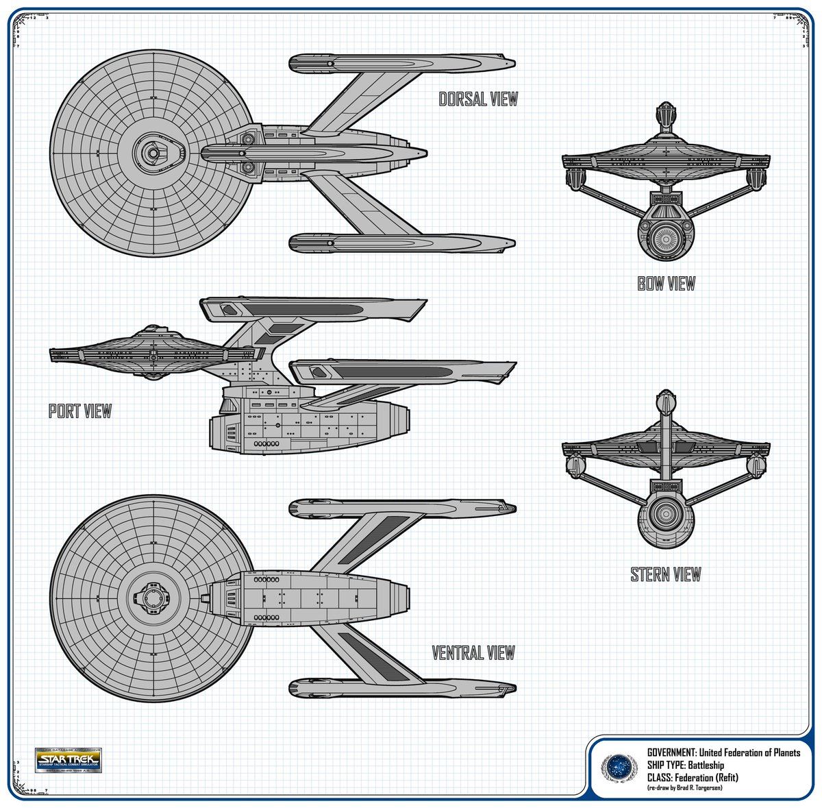 Omeganaught's tweet photo. @trekonlinegame They're not from video games but how about the old FASA dreadnoughts. https://t.co/XdevVkHKKF