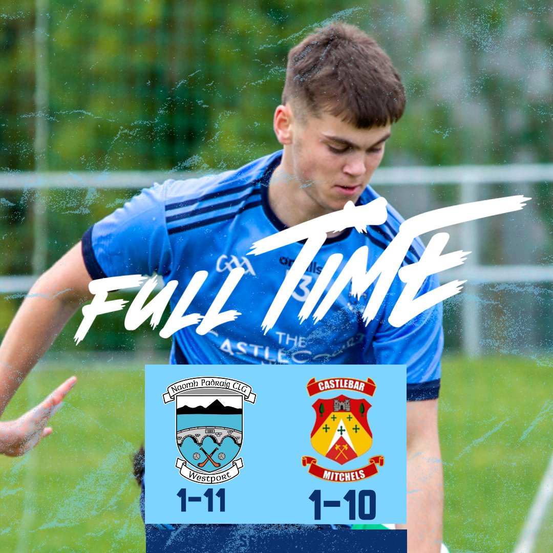 That all-important Full-Time score!! Congrats to our Senior team! Our boys have put in a huge team effort to get us here with Shane Scott's goal in the final minute ensuring they are into the <a href="/MayoGAA/">Mayo GAA</a> Senior County final for the 1st time since 1991!
Commiserations to <a href="/MitchelsGaa/">Castlebar Mitchels GAA</a>