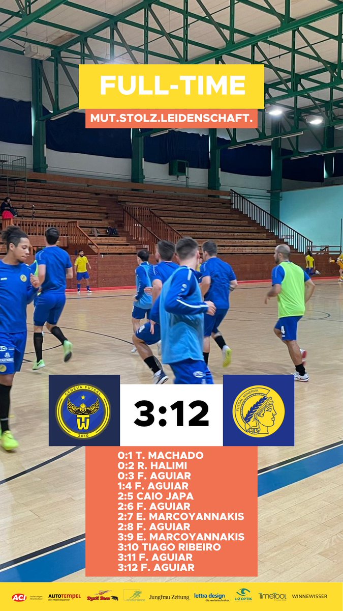 Minerva gewinnt im Genf mit 12:3 💪🏼 Weitere 3 Punkte!

#futsalminerva
#futsal
#swissfutsal
#swissfutsalpremierleague
#MutStolzLeidenschaft