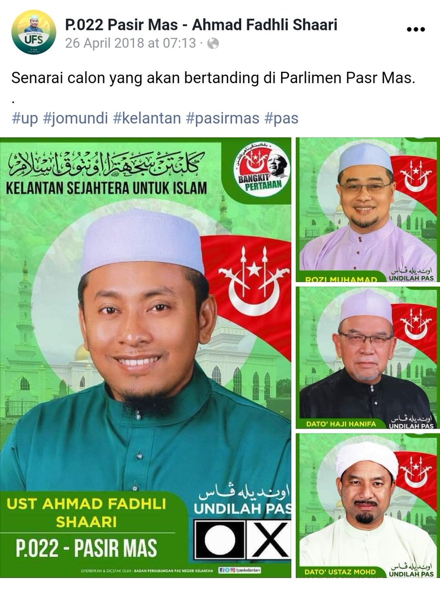hafezmedecin's tweet photo. @SaifulAdn Eh awk pun tak faham. Dah perform gitu pulak.
Yg awk nak panas kenapa? Claim apa benda tu semua mmg bawah pusat khidmat beliau & kalau betul pun. Apa masalahnya demi rakyat kawasan dia & semua adun bawah parlimen #PasirMas adalah semua #AdunPAS
Sibuk nak kecam jugak😌 #PRU15 https://t.co/x54oCZEb0f