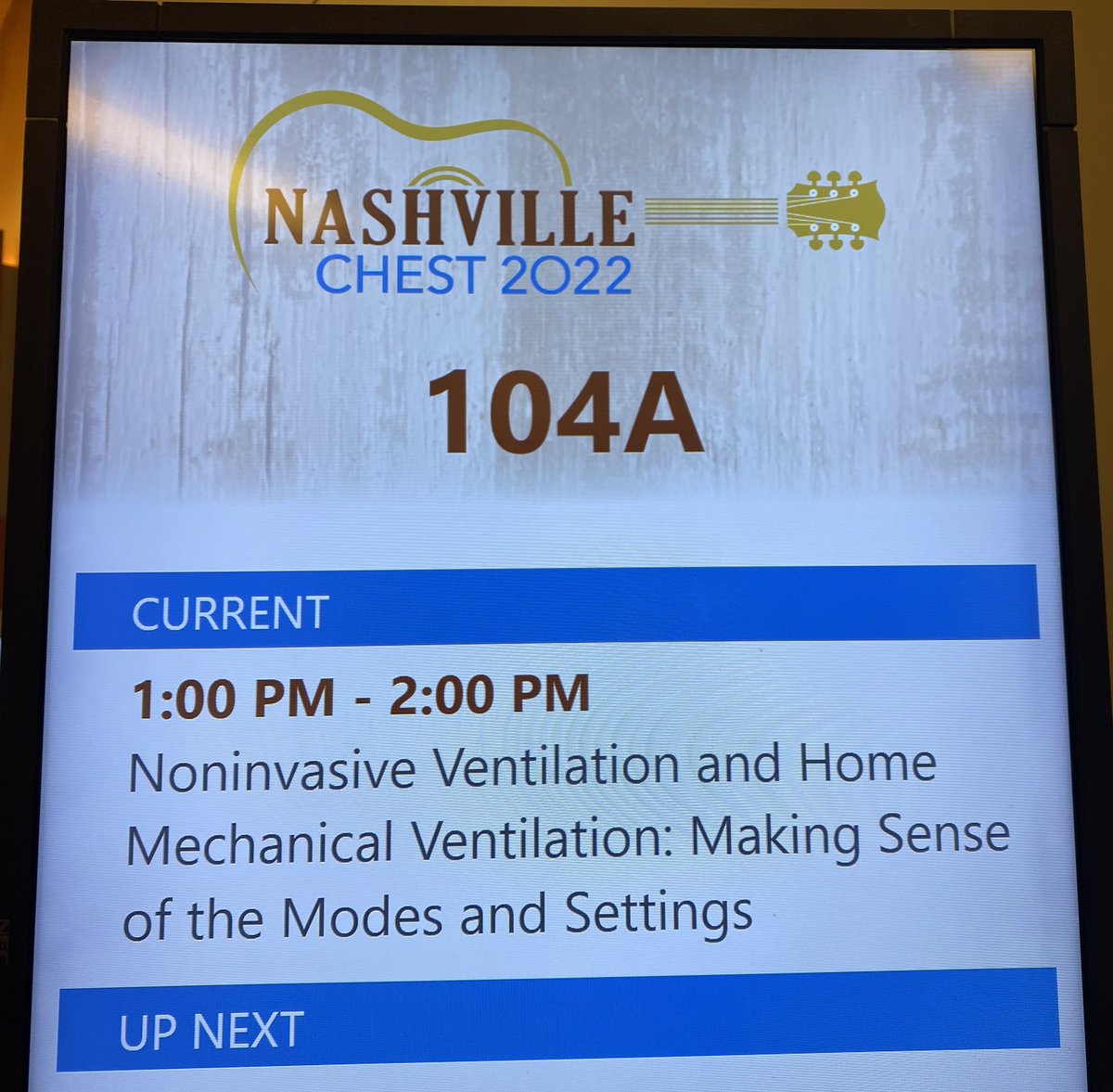 SreeNaikMD's tweet photo. Come check out this #CHESTSleep talk on NIV and HMV devices, modes and features at 1 pm today with me, @jayackrivo @BethanyLussier @jmc3md. #CHEST2022 https://t.co/VdrKkxDaC8