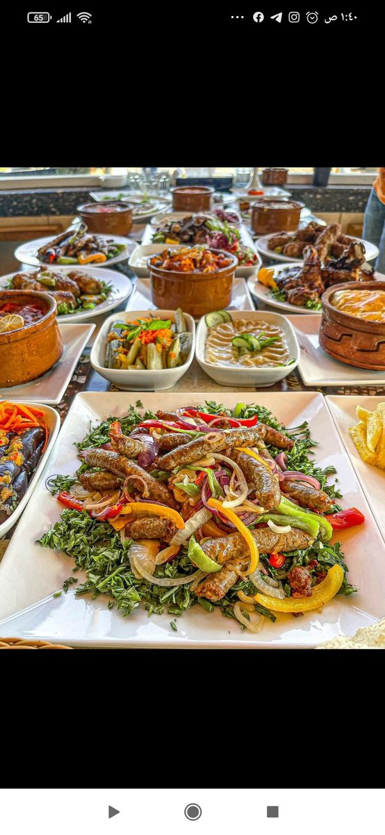 #اهدي_وروق
حد يشوف الاكل دا وميكلش