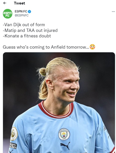 The Footy Feed tweet media