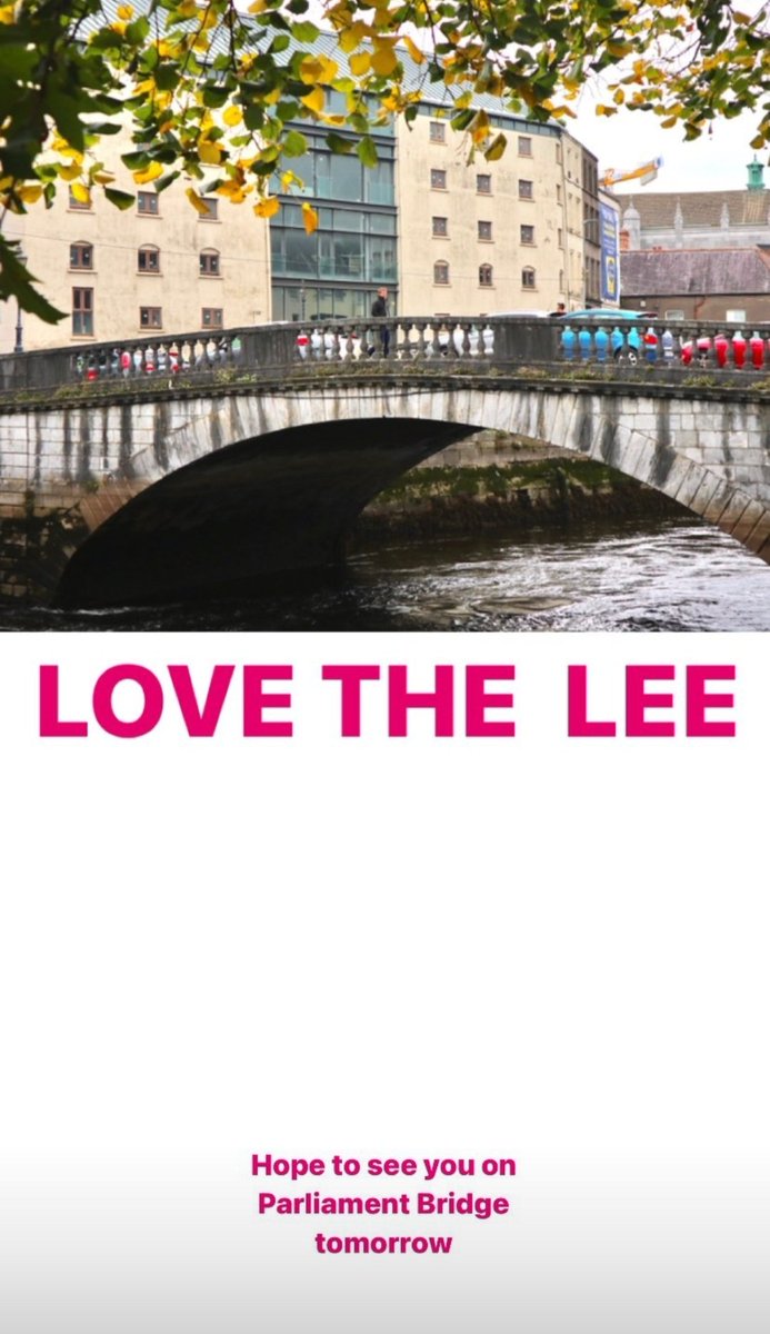 Join us tomorrow Monday 17th at 10am on parliament bridge to show the young people of cork love the Lee <a href="/savecorkcity/">Save Cork City</a> #savecorkcity #lovethelee