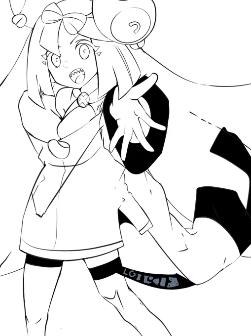 スマホでお絵描きしてた 