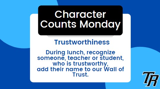 rhscounselors21's tweet photo. Character Counts Weeks kicks off Monday! @RandleHS @CHARACTERCOUNTS #charactercountsweek #Becauseitcounts https://t.co/3EYnX8vNr7