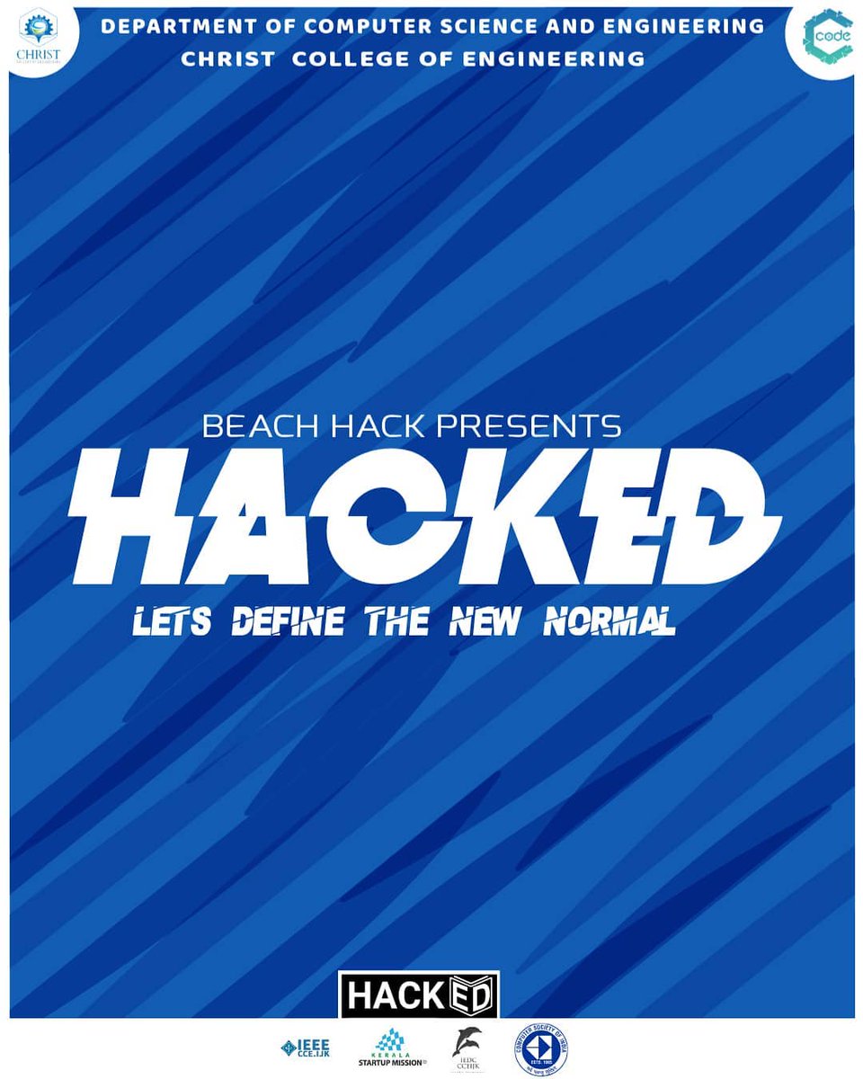 beachhackathon's tweet image. Here it is! Given the current global situation, conducting a hackathon on the beach seemed slightly inappropriate. And so we present HackEd, an online Hackathon!
Stay tuned to this page for more info!

#HackEd #BH3 #BeachHack @CODe_cce