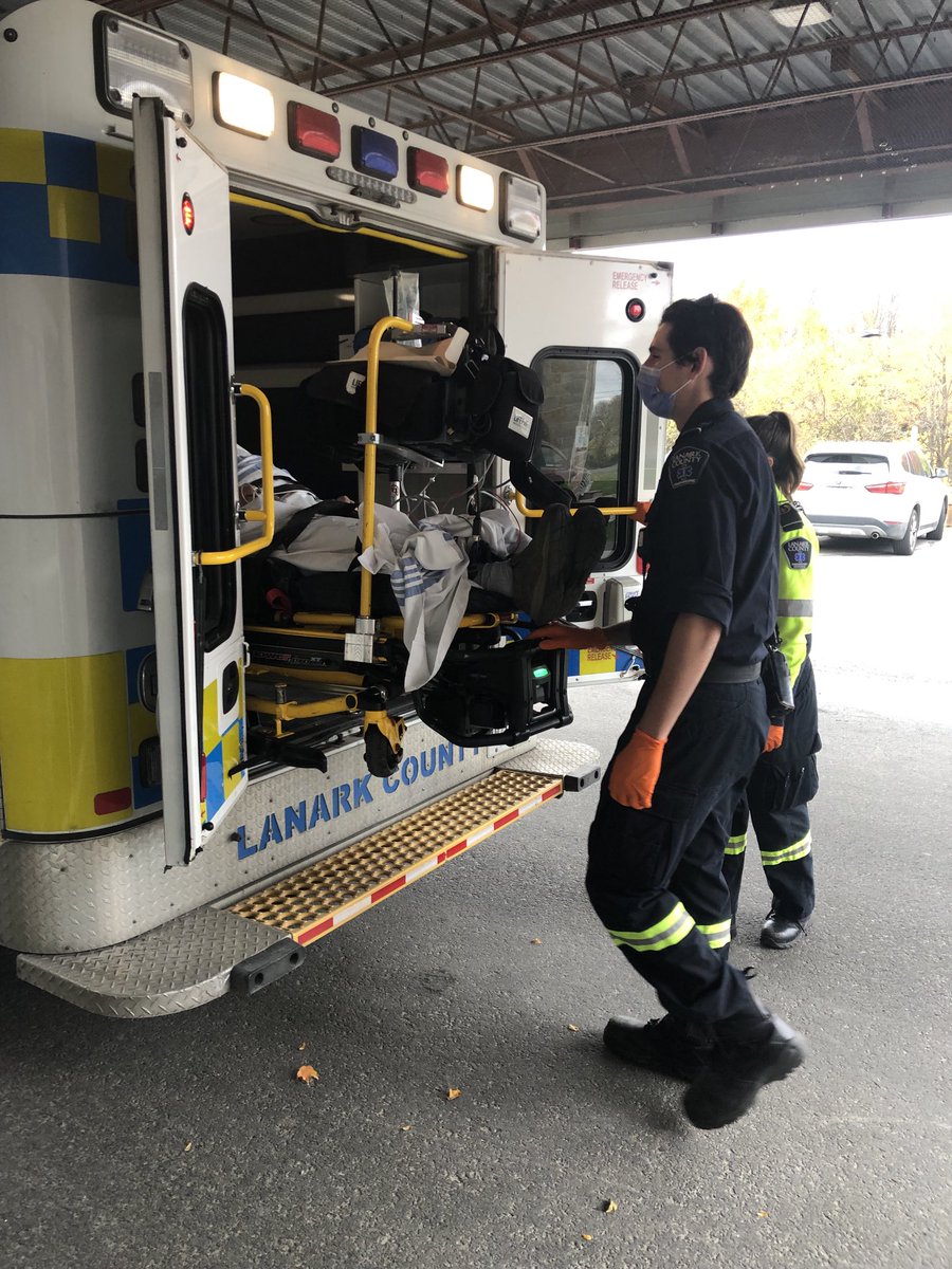 So off goes my 94 year old Perth patient - a veteran and a great Canadian -for emergency surgery in Napanee. No surgery available locally, in Kingston, Brockville, or Ottawa. This is ⁦<a href="/SylviaJonesMPP/">Sylvia Jones</a>⁩ ‘ Ontario