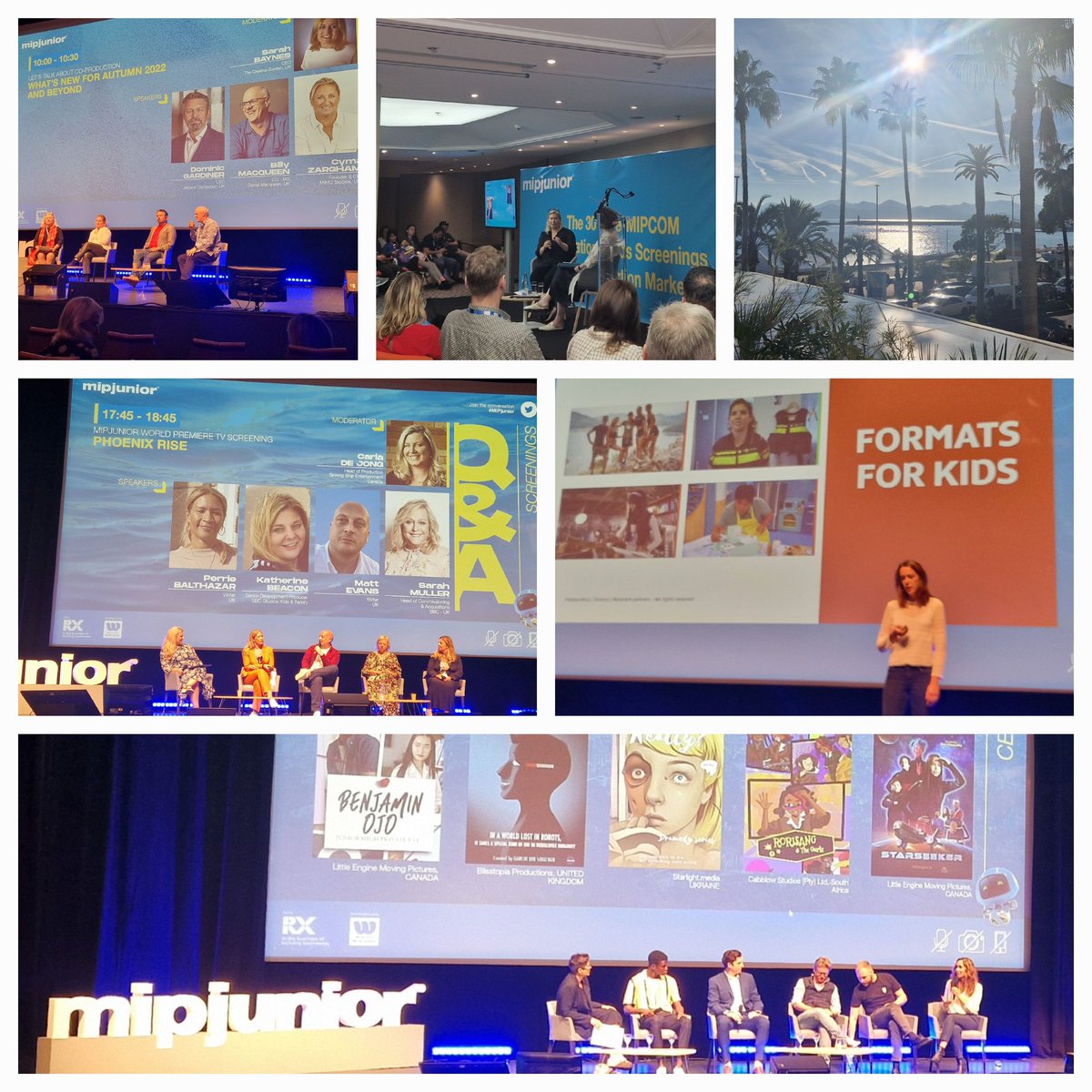 #MIPjunior 2022 Fin. It's been a great TWO DAYS of meetings, sessions and gorgeous weather! ☀️ Next Up... #MIPCOM 2022 #ukcreativeindustries #kidstv