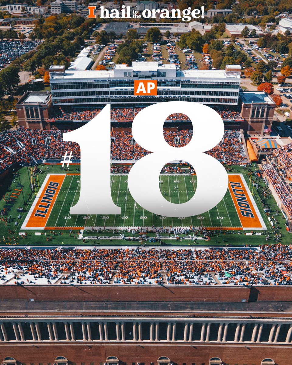 𝐀𝐏 𝐏𝐨𝐥𝐥 𝐑𝐚𝐧𝐤𝐢𝐧𝐠

No. 18

#Illini // #HTTO // #famILLy