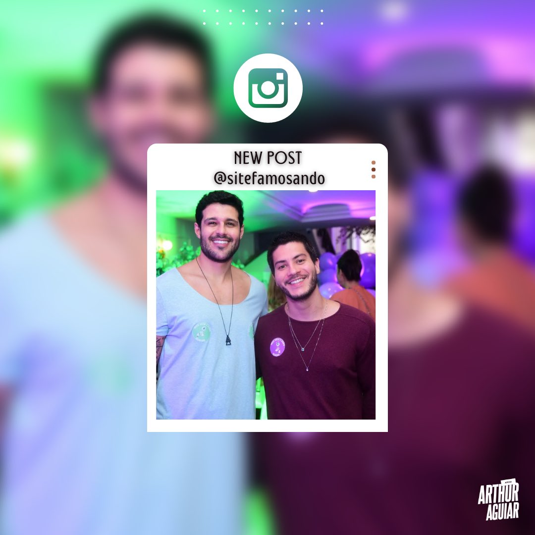 • Mais que amigos, friends!!

Mais um dia de encontro do <a href="/Aguiarthur/">Arthur Aguiar</a> com o <a href="/oficialmussi/">Rodrigo Mussi</a> no chá revelação BBBaby.

Quem está amando essa amizade ? 🤍

🔗 instagram.com/p/CjyIp_3pC2S/…