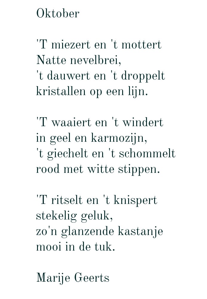 MarijeGeerts's tweet photo. #gedicht #poezie #marijegeerts #herfst #oktober #twente #drenthe #seizoenen https://t.co/faGZEOVfPm