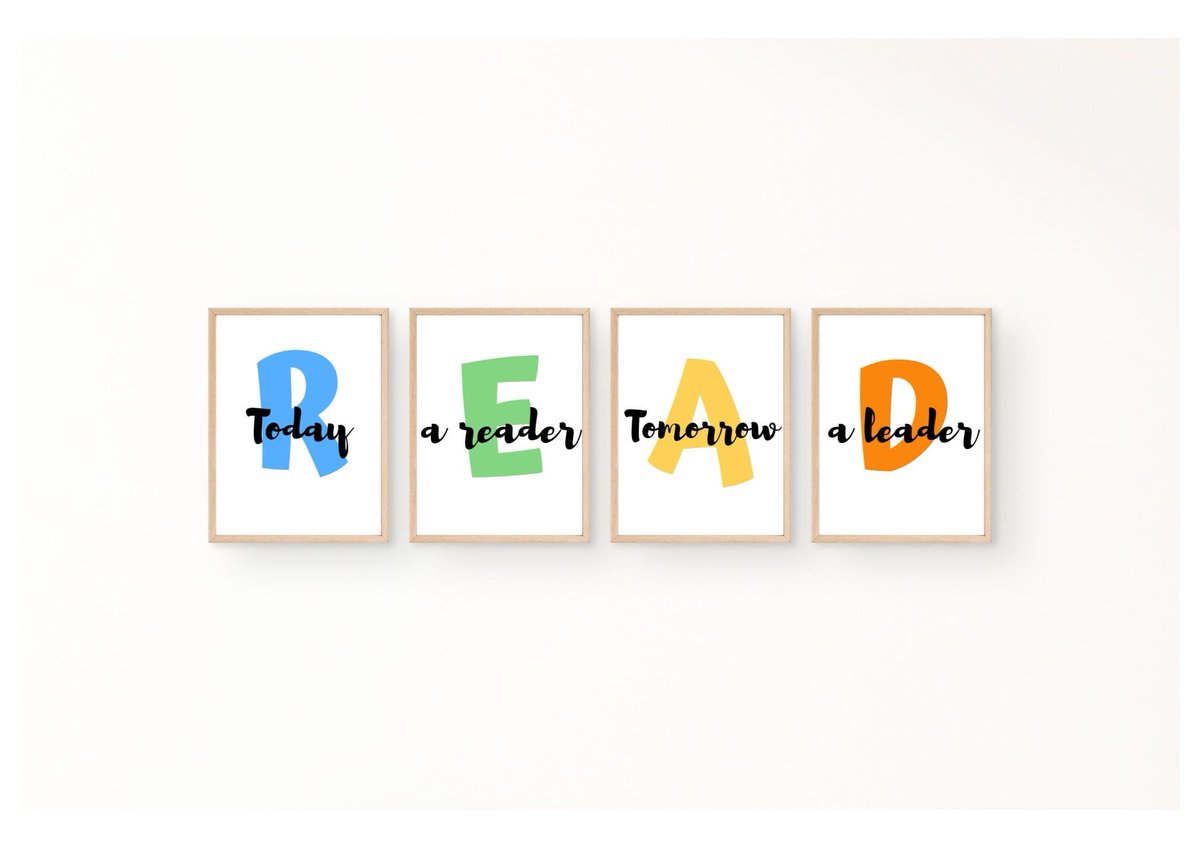 Studio1Cat's tweet photo. Excited to share the latest addition to my #etsy shop: Today A Reader Tomorrow A Leader, Reading Corner Posters, Playroom Decor, Reading Corner Decor, Classroom Reading Printables https://t.co/KLZoSE3E7u #kids #todayareader #tomorrowaleader #readingposters #classroomde https://t.co/JrJS6l5WQ4
