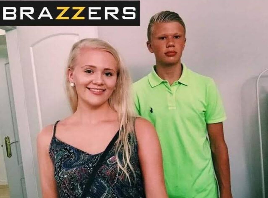 Эрлинг Холланд жена