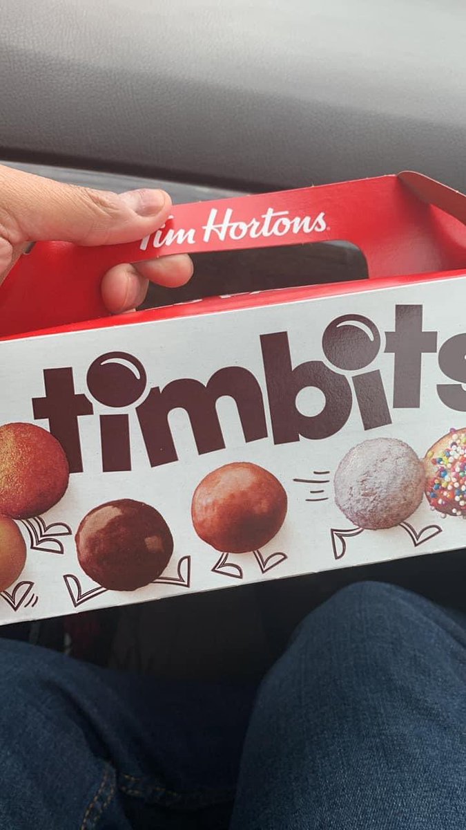 One of the best parts of returning North!! If you know.. you know! #timbits #timhortons 🍁🇨🇦🍁🇺🇸