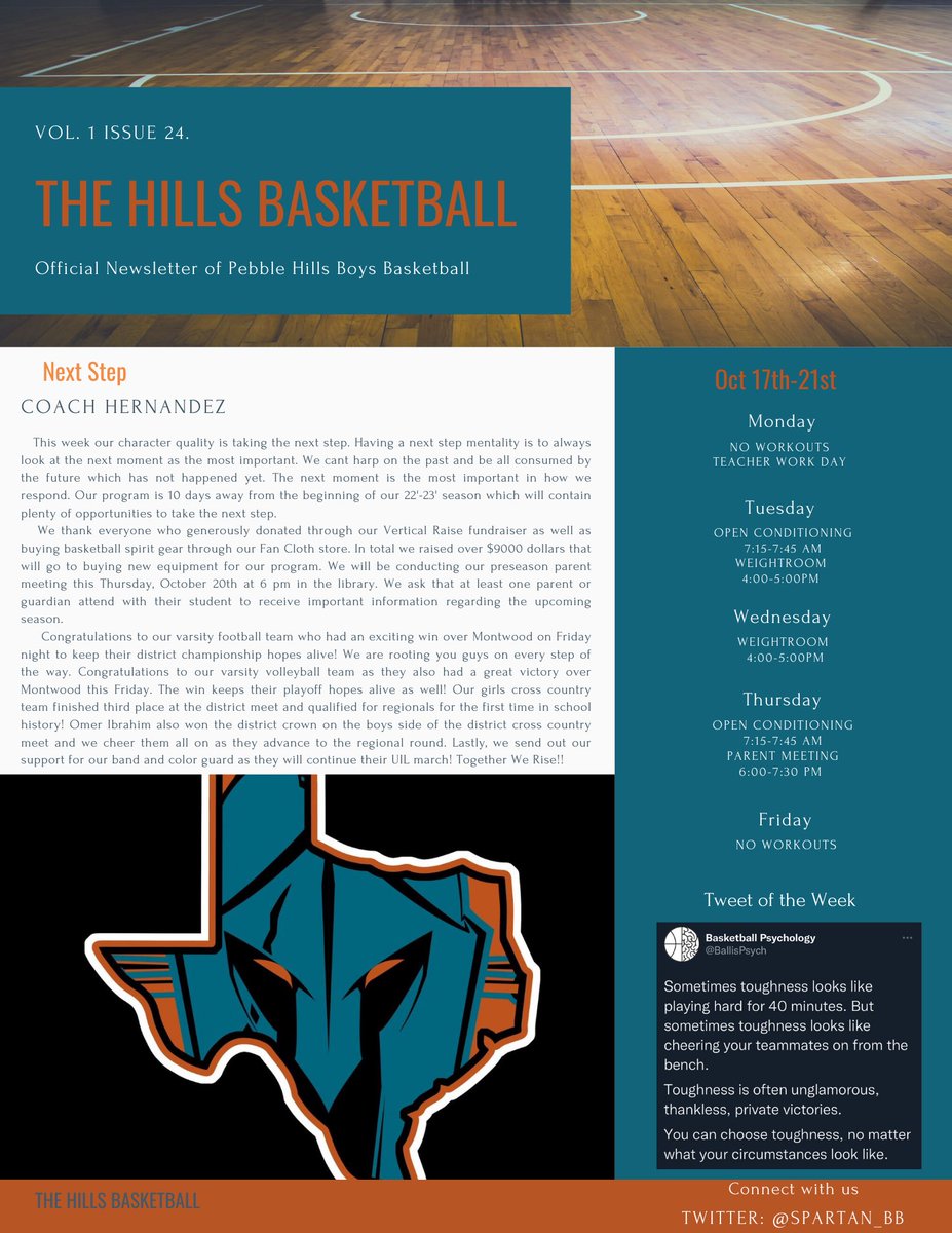 TheHillsHoops's tweet photo. 🚨📰 Vol 1. Issue 24. https://t.co/uqFTa6fHxE