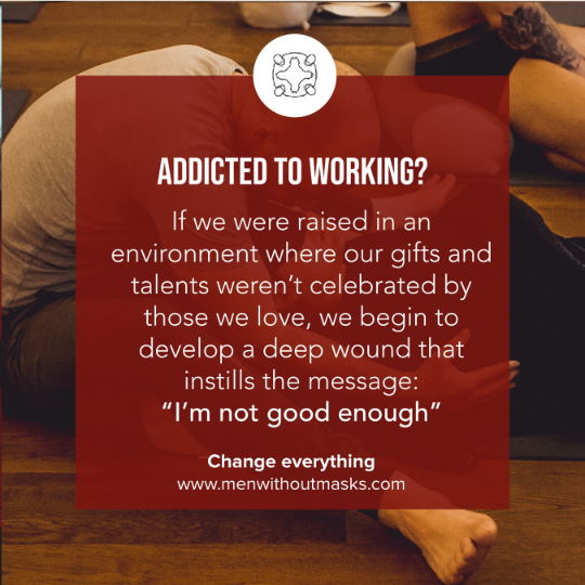 menwithoutmasks's tweet photo. If we were raised without proper recognition and blessing it can be hard for us to feel satisfied AS WE ARE.
In order to finally feel worthy we need to be seen and blessed for who we truly are, not what we can achieve or gain.
#workaholic #beingenough https://t.co/lZzTcwl2jc