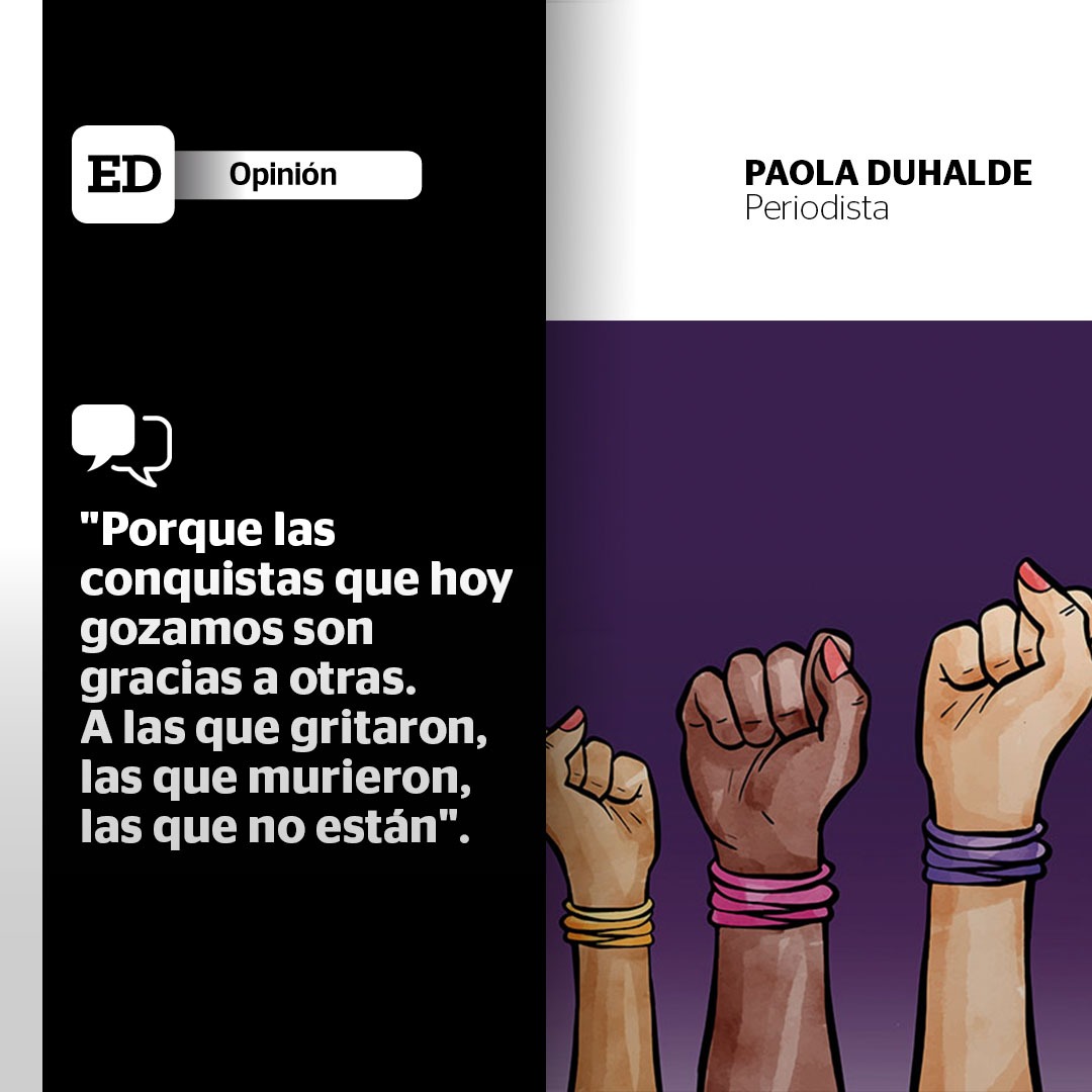 ElDiariodelaRep's tweet photo. Opinión ▪️ Las voces de todas. Las viejas. Las niñeces. Las madres. Las putas. Las adolescentes. Las originarias. Las músicas. Las socorristas. Las artesanas. Las profesionales. Las voluntarias... Todas.

✍🏼 Por: Paola Duhalde

📲 Leé la nota en: https://t.co/EWOMPFCFgl https://t.co/MrtjL4qeBs