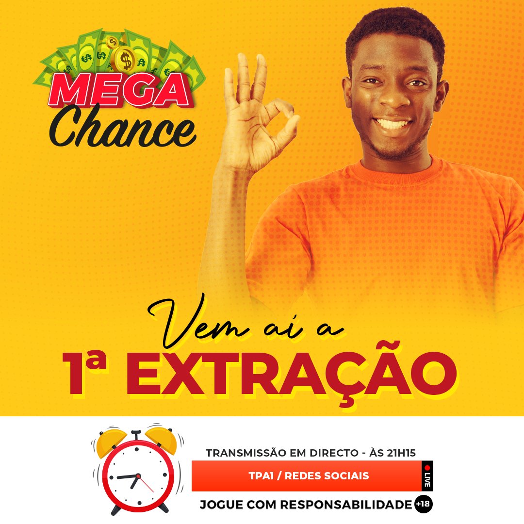 megachanceangol's tweet photo. Aceda o site, confira os prémios e boa sorte! https://t.co/m3VV4XJA89 #Megachance #Luanda #Angola #TPA https://t.co/0r8M0NQmpL