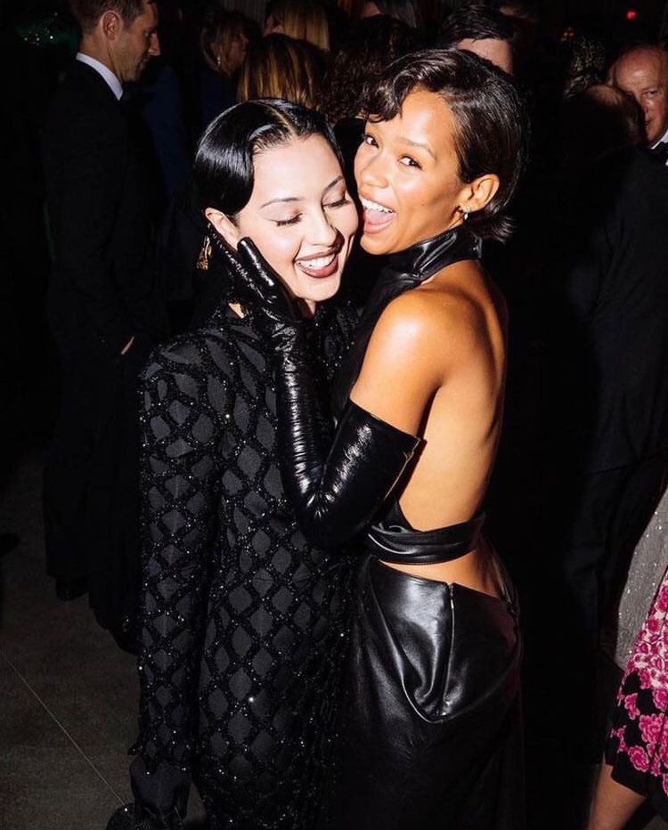 Alexa Demie and Taylor Russell at the Academy Museum Gala best of alexa