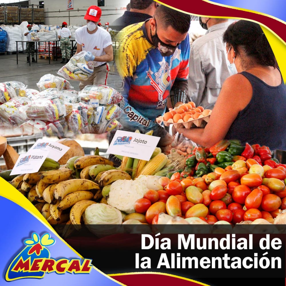 ¡Seguimos llevando alimentación a las familias venezolanas! 

#DiaMundialdelaAlimentacion #VenezuelaGarantizaAlimentacion