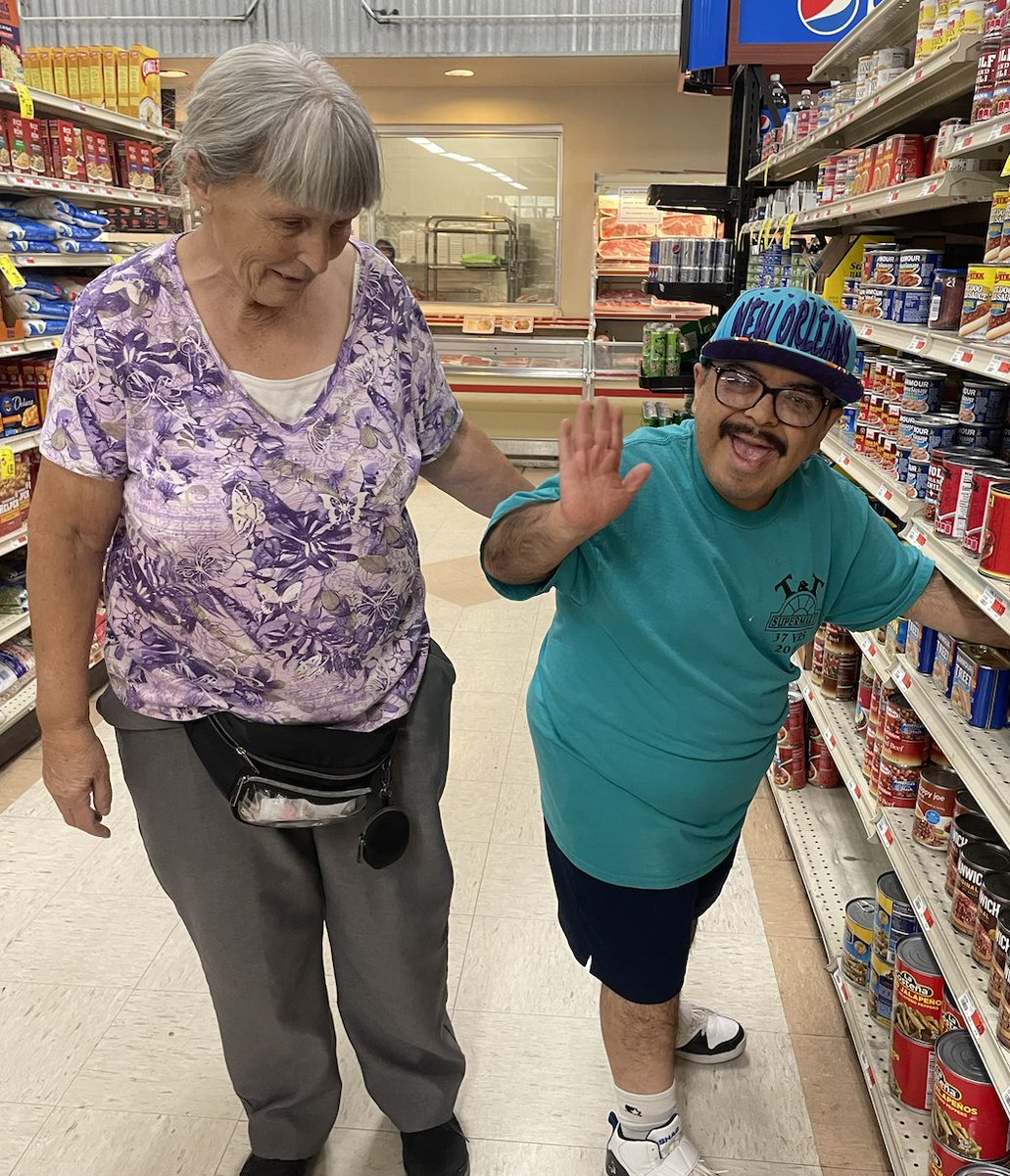 October is National Disability Employment Awareness Month. Adelante partners with local businesses who hire our clients, providing job coaching and training until people can do their jobs independently. #disabilityjobs #inclusiveeconomy #ndeam2022