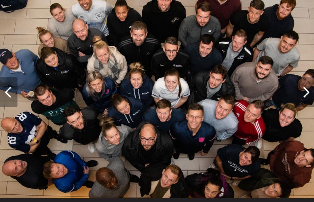 dunleavy_adam's tweet photo. A super weekend with colleagues from the @FALearning Women's Coach Development team/Women's High Performance Centres, supporting @FAWNL coaches!
We were lucky to be joined by so many coaches, committed to personal development!
#fawnl #FAWNLCPD @NTUSport @UoNSport https://t.co/fyygiaAAlB