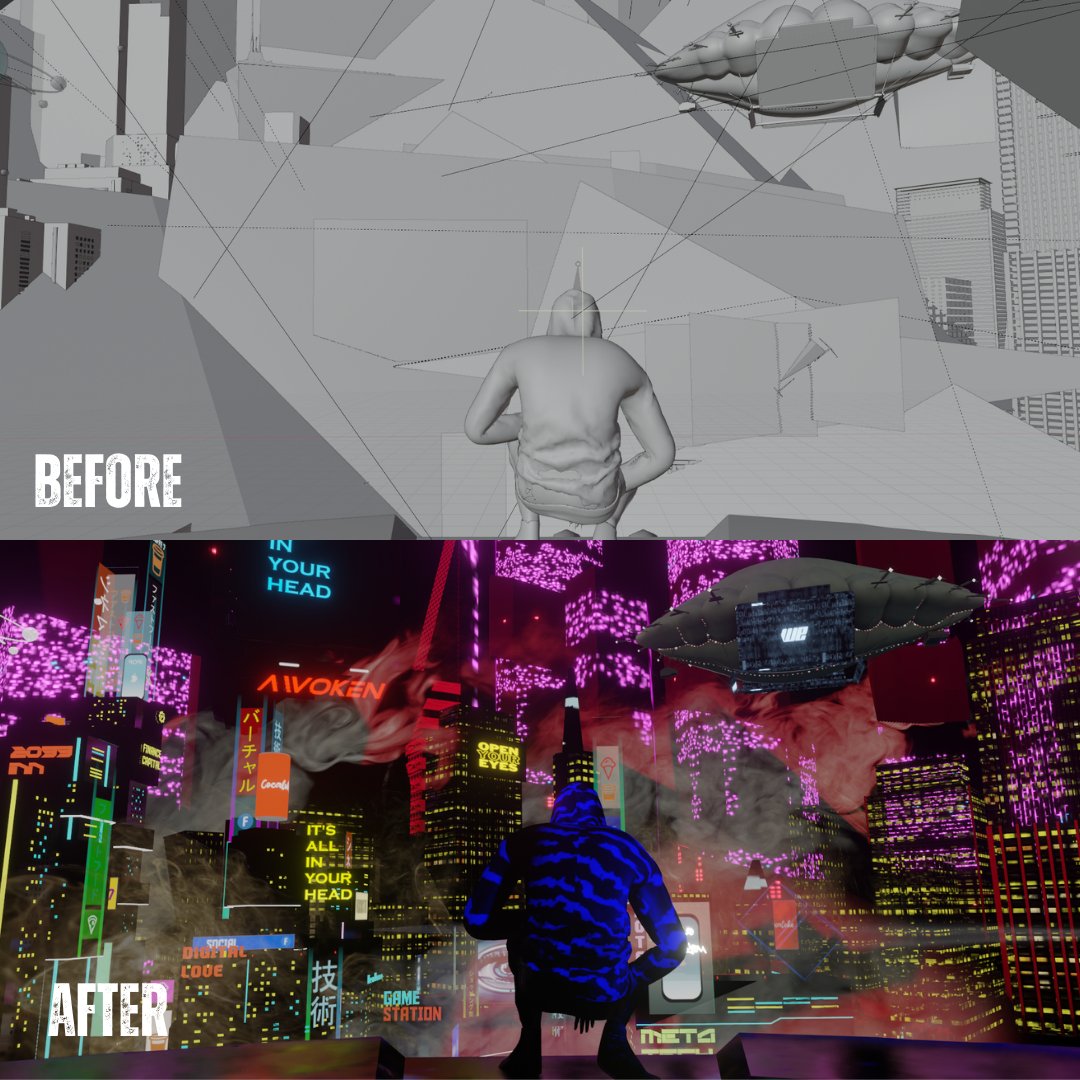 anawoken's tweet photo. Before/After. https://t.co/SHzYuzQs0M