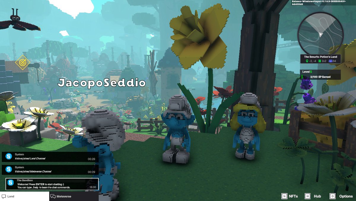 RTajland's tweet photo. @TheSandboxGame I just participated in The Smurfs Giveaway for a chance to win a Season 3 Alpha Pass! Check out my screenshot below! 👇 https://t.co/rYkBMF0cdb