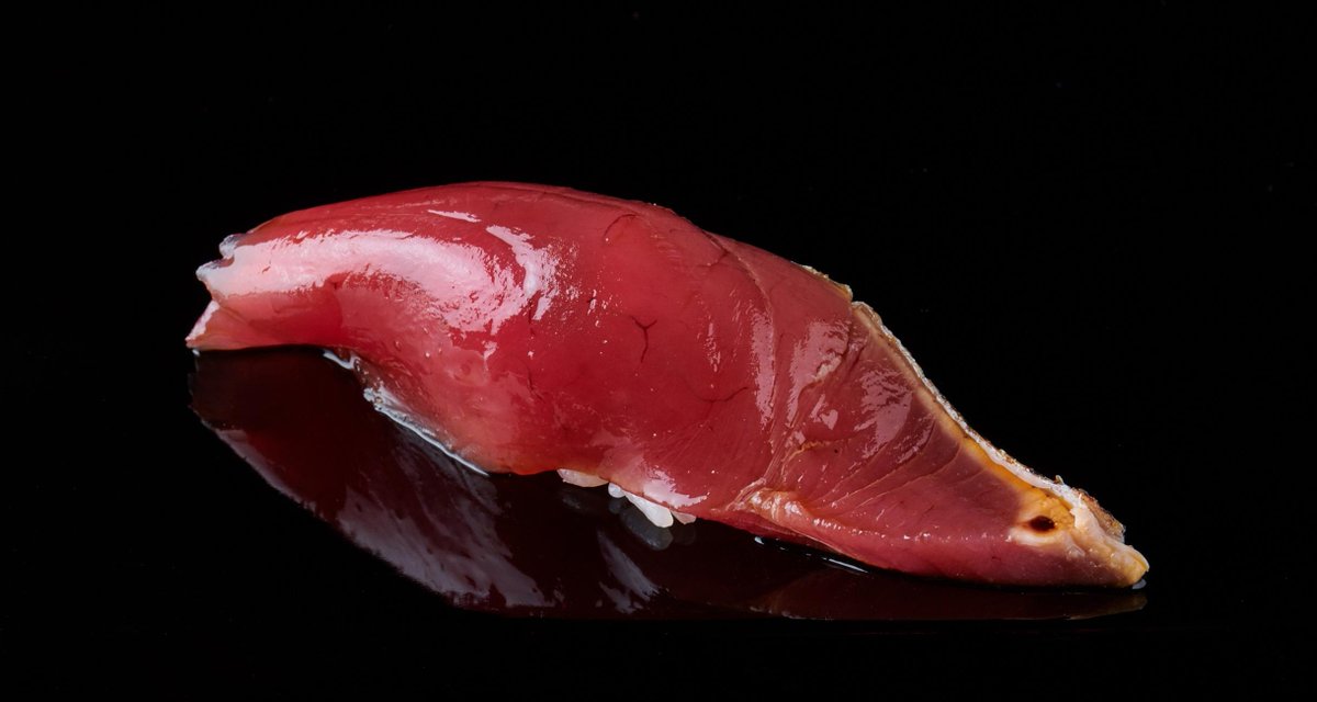 Omakase_NFT's tweet photo. カツオ（鰹）- Katsuo (Skipjack tuna) https://t.co/trNtYPRfQr