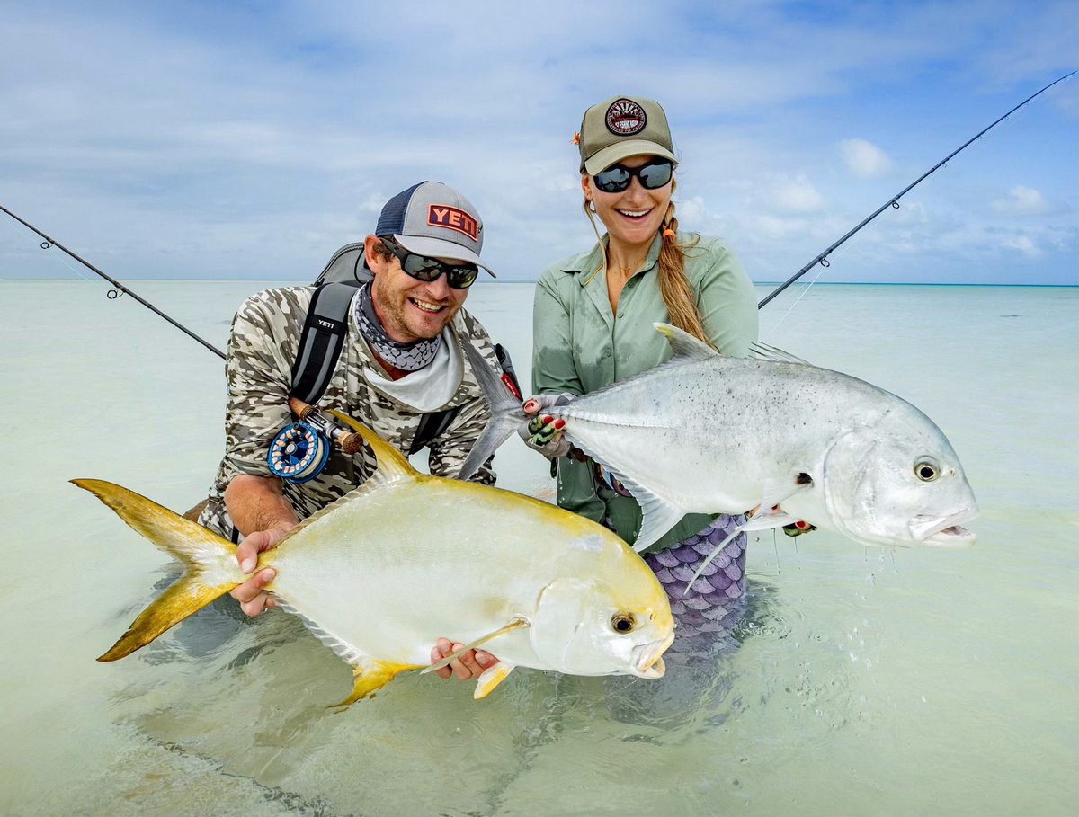 A rare permit and giant trevally double. Which one would you go for first?! 

#alphonsefishingco #gianttrevally #permit #fishing #flyfishing #fishingaddict #seychelles