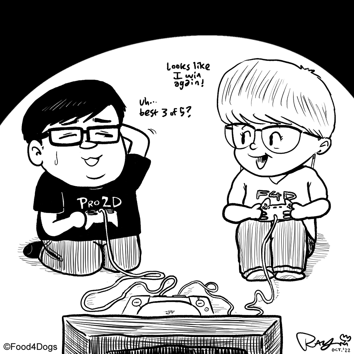 themistern's tweet photo. Weekly Chat illustration for @Food4Dogs, ft. @ProZD! (10.16~10.22)
#Food4Dogs #ProZD #PSOne https://t.co/HGrhw75uAb