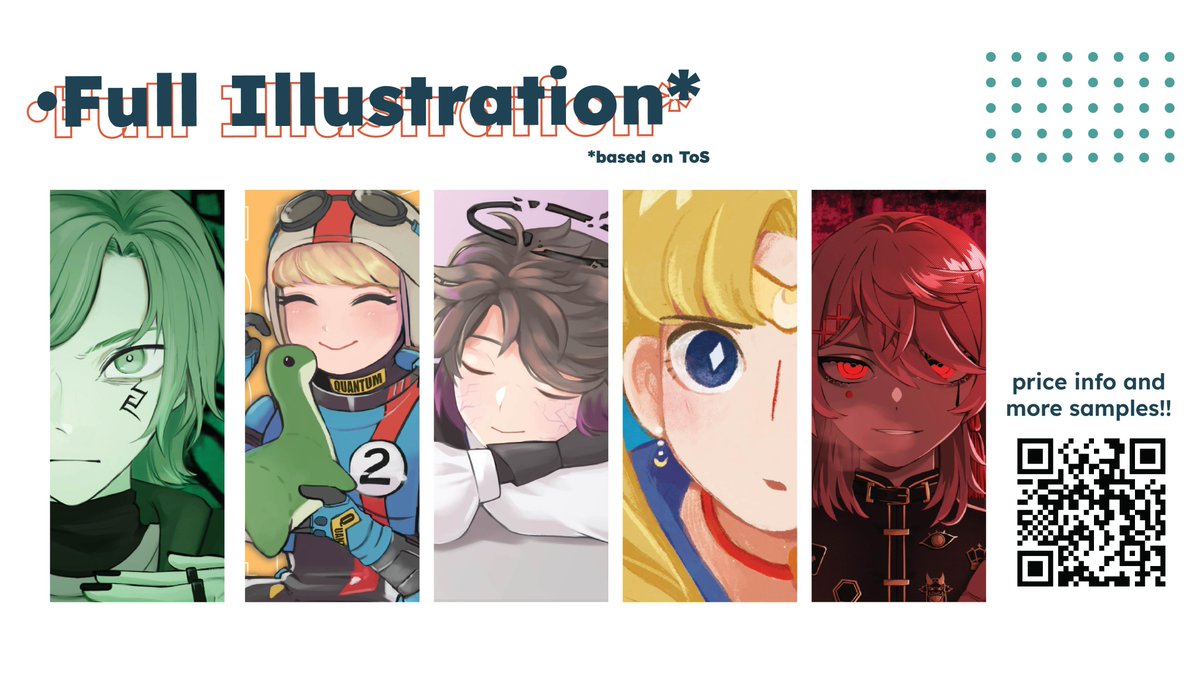 Hello! After a very long time, finally i'm officially opening #commissions!! (❁´◡`❁)
Open 5 slots for this month!!

Price detail and more samples can be checked on 
>>> gumixn.carrd.co/#commission <<<

Retweet are very appreciated! Thank you so much!!!🌟
#commissionsopen