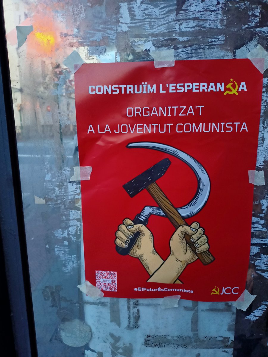 📢Iniciem una nova campanya amb una primera encartellada a #Sentmenat 🚩Construïm l'esperança, Organitza't a la Joventut Comunista #ElFuturÉsComunista