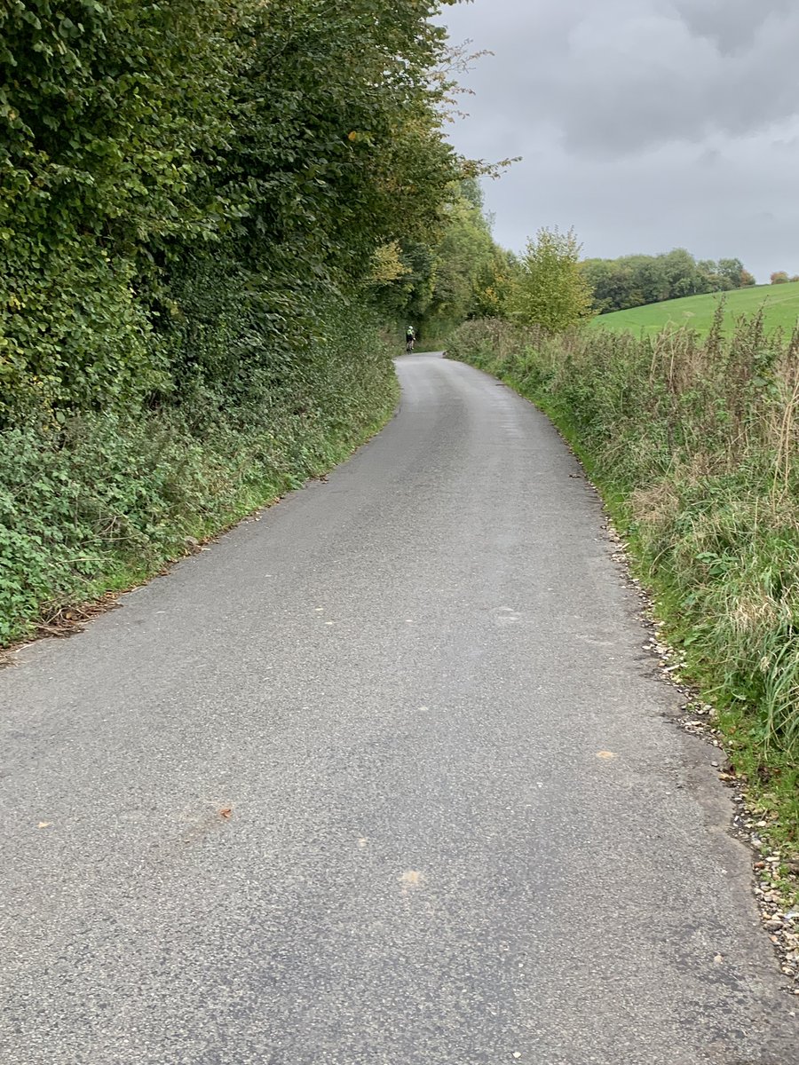 clive_kraus's tweet photo. Out on my walks on North Downs this afternoon overwhelmed by beautiful countryside. On my descent greeted by a memorial to a cyclist who regularly rode these Kent Alps. But ruined by classic fly tipping ( rubbish litter the verges is unbelievable too!) https://t.co/hmd8Cf9d0h
