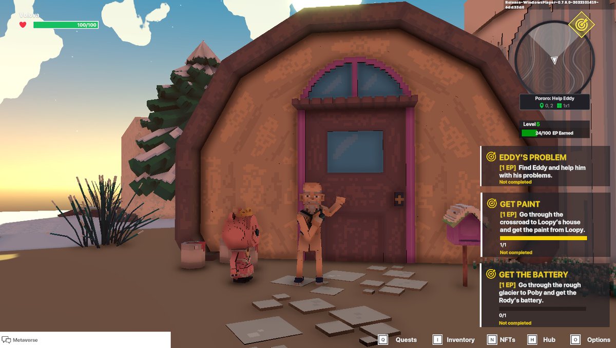 RTajland's tweet photo. @TheSandboxGame I just finished my quest on Pororo experience on the #SandboxAlphaS3 for a chance to win a Season 3 Alpha Pass! Here I am with a cute Pororo. Check out my screenshot!

#Pororo https://t.co/ovDyAQ8KcF