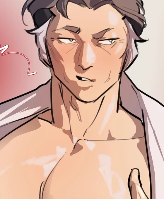 y'all i really like how i drew this one HSJWJDJWJXJ HE'S DADDY  