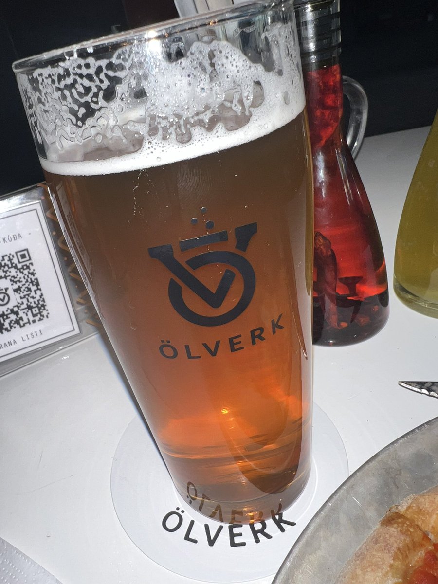 kmpataky's tweet photo. Playing ambassador from the US to #Iceland I dropped off a Very Hazy from @TreeHouseBrewCo  for the owner of @olverkbrewpub today. Enjoyed some great pizza and beer there today while on vacation. https://t.co/twbv6M5tlG