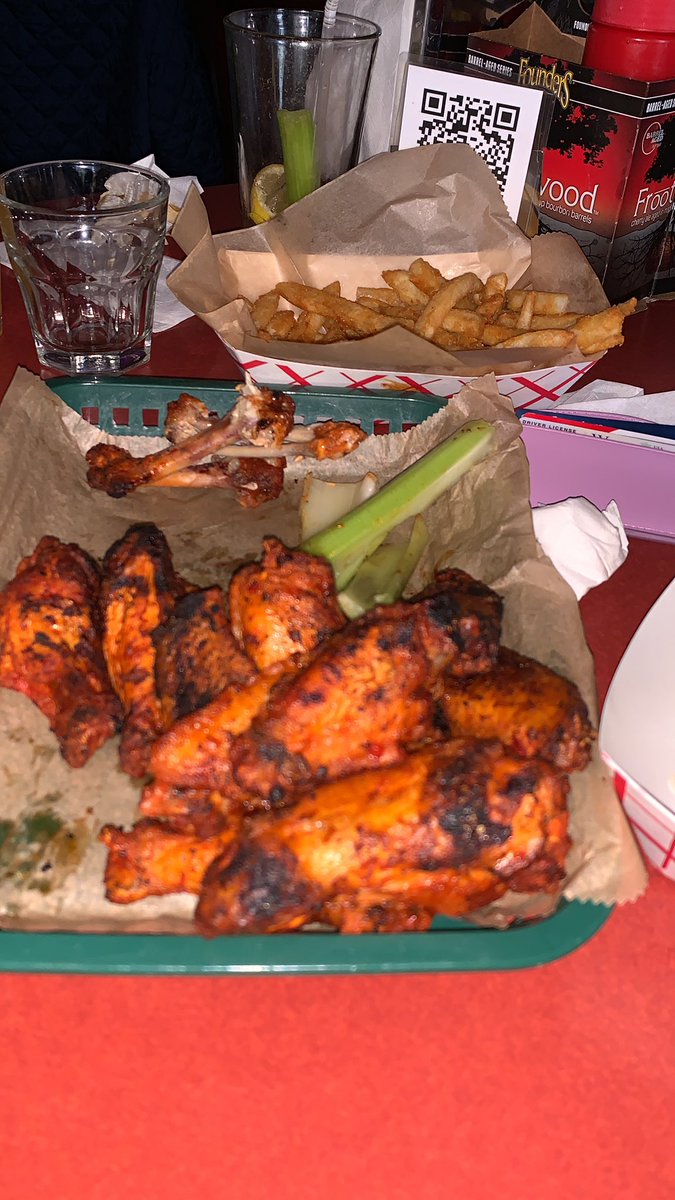 NickiswaggDower's tweet photo. .@GuyFieri you NEED to come to Milwaukee for Points East Wings. 

FULL of flavortown flavor. 🔥

(Photo should’ve been taken before I started eating) https://t.co/kCC22nmpf7