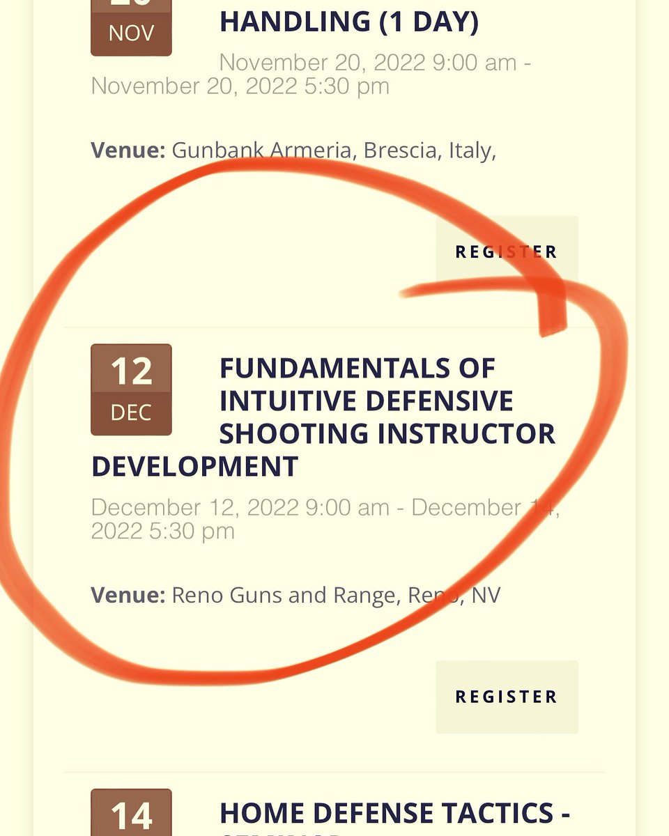 PincusRob's tweet photo. Instructor Development course in December, in Nevada.

Details &amp; Registration info: 

https://t.co/Hmm8c3gCGw

#intuitivedefensiveshooting #defensiveshooting #poweredbycfs #educators https://t.co/s5KsLcKJyV
