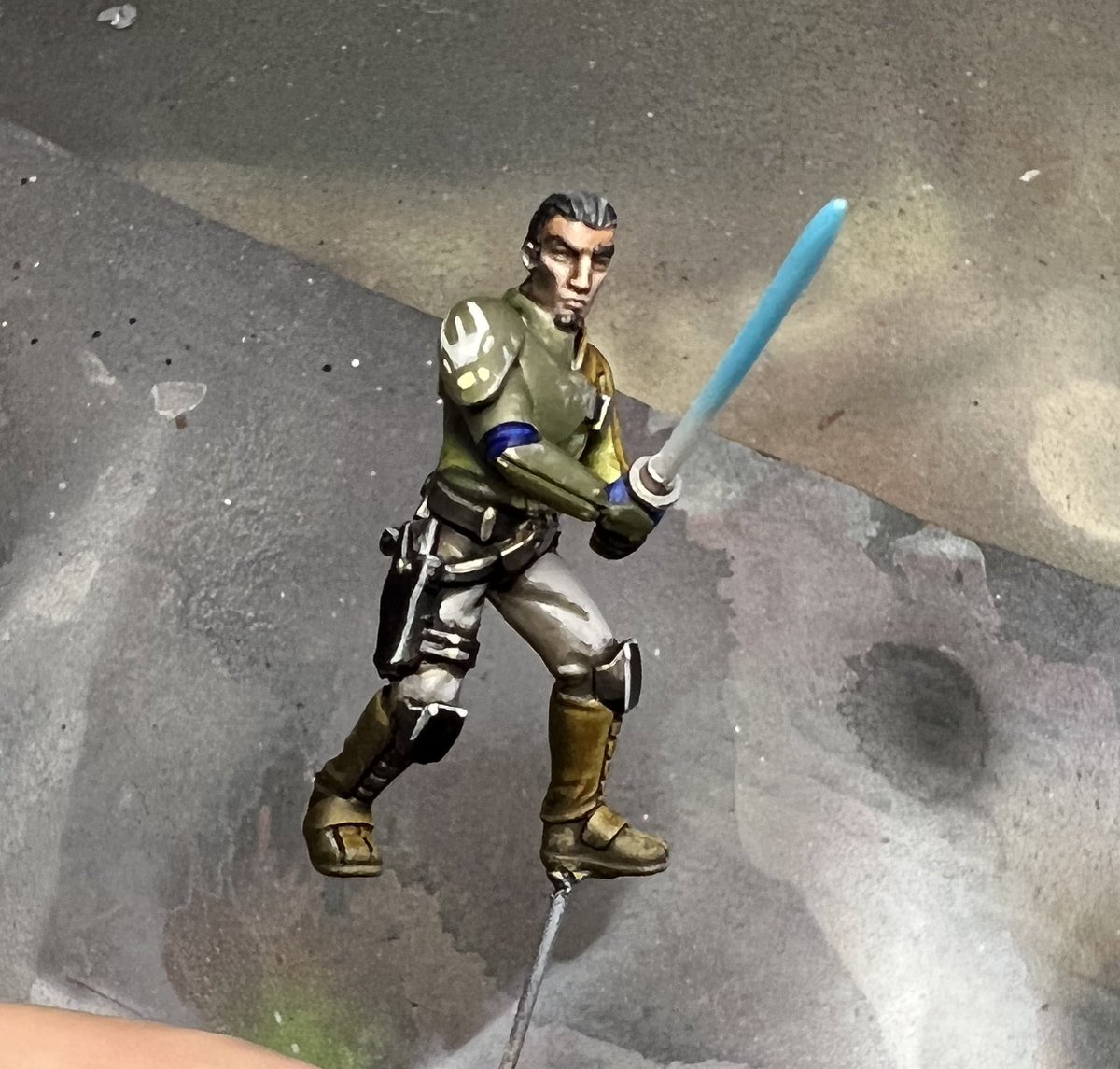 minisbymeyer's tweet photo. Painting up Kanan Jarrus from @_StarWarsRebels for @atomicmassgames @StarWarsLegions https://t.co/jct3rPg9Wj