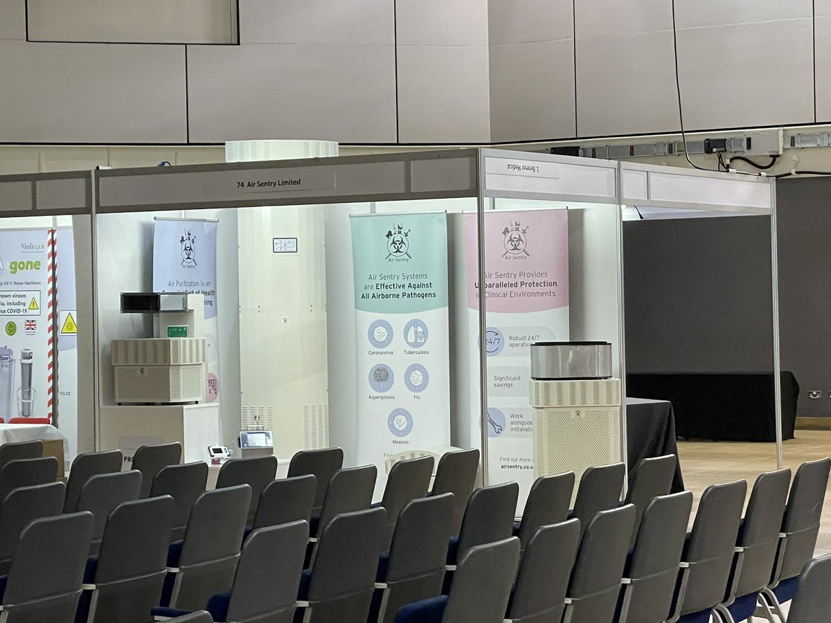 AirSentryUK's tweet photo. Looking forward #IPS2022 #BOURNEMOUTH tomorrow
Another example (see pics) where ventilation’s good but particle levels are high (by our standards)
Come stop by & look out for TV magician Lee 🥳
#AirSentry-the Magic of Science
#ventilation #sarscov2 #infectionprevention https://t.co/i7lHEHRAra