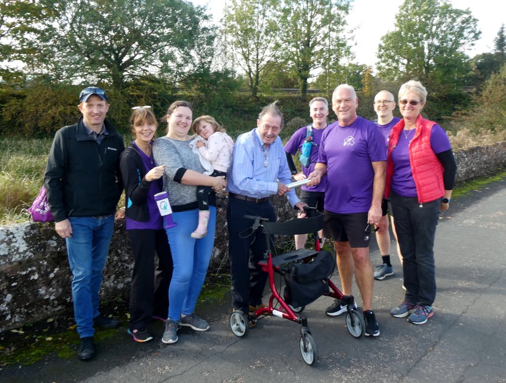 awad_gina's tweet photo. A proud day for our Exeter Memory Baton relay shining a light on dementia 💜

Thank YOU so much to over 20 baton bearers what a team we all were. 

Memories held in the baton and memories made 🙏 https://t.co/aQLiQL64e9